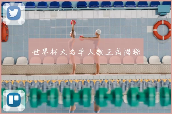 世界杯大名单人数正式揭晓