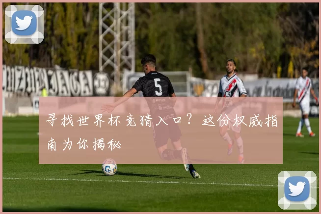 寻找世界杯竞猜入口？这份权威指南为你揭秘