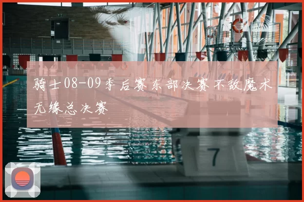 骑士08-09季后赛东部决赛不敌魔术无缘总决赛